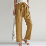 Calça Feminina De Linho Chloe