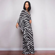 Vestido Longo Kaftan Estampado Tainara