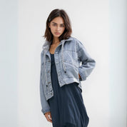 Jaqueta Feminina Jeans Sam