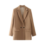 Blazer Feminino Alfaiataria Alongado Elegance