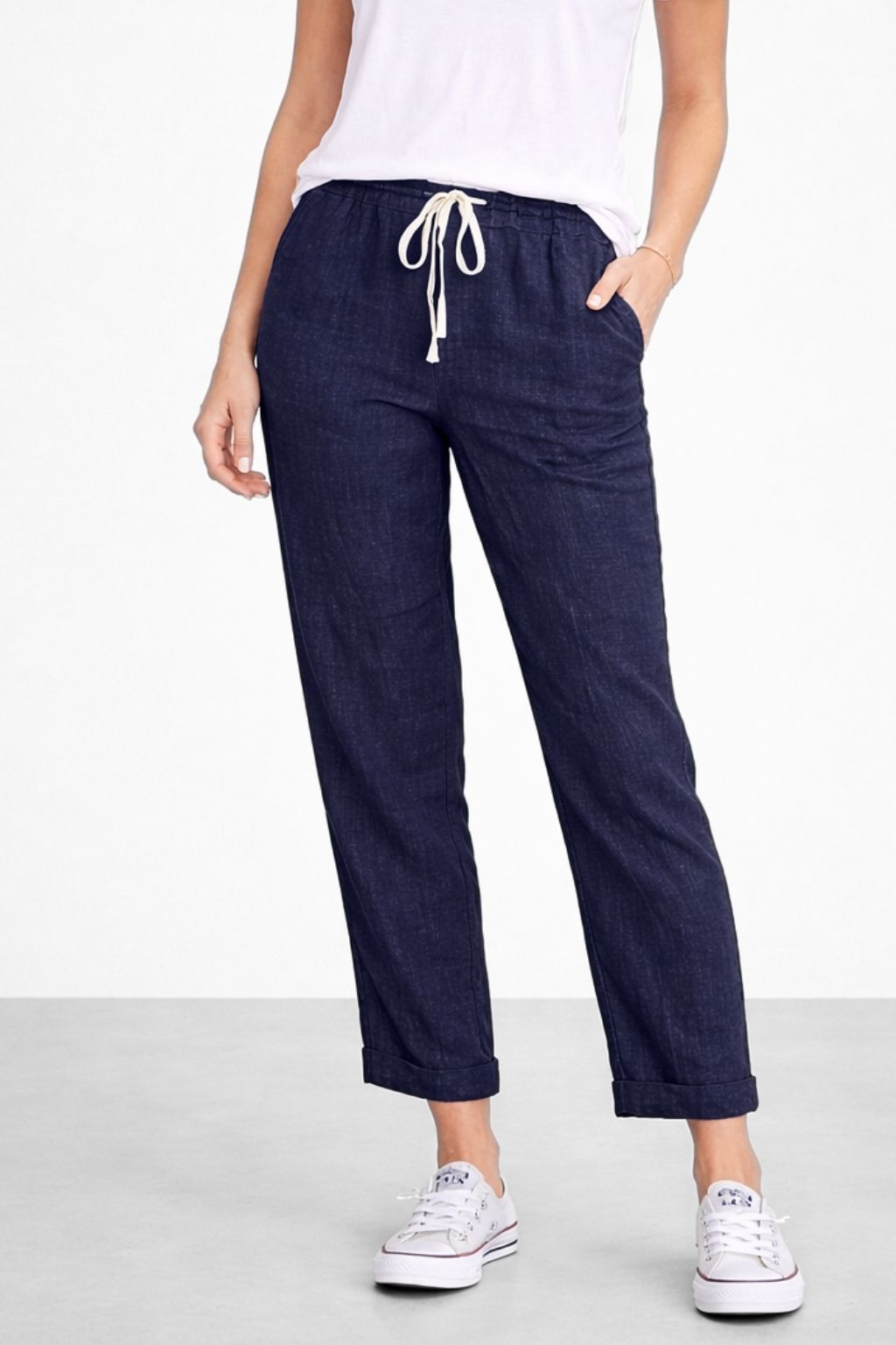 Calça Feminina De Algodão Manu