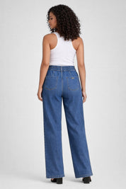 Calça Jeans Wide Leg Feminina Maria