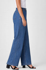 Calça Jeans Wide Leg Feminina Maria