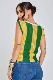 Camisa Brasil Feminina Tricot