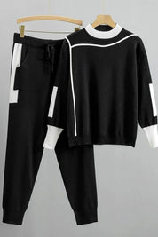 Conjunto Feminino Calça e Blusa Tricot Jake