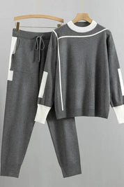 Conjunto Feminino Calça e Blusa Tricot Jake