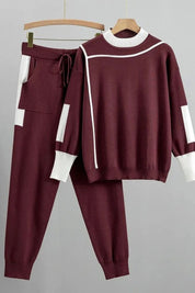Conjunto Feminino Calça e Blusa Tricot Jake