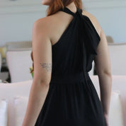 Vestido 3 Marias Longo Preto Kleo