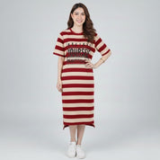 Vestido Camiseta Midi Veron