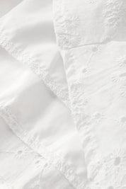 Vestido Curto Branco Laise Forrado Marilene